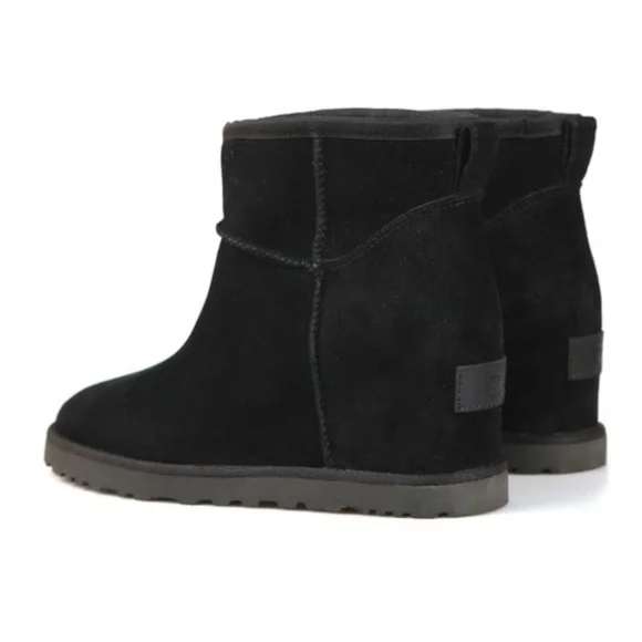 UGG Black Winter Ankle Boots - Picture 6 of 7